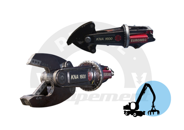 cisaille de dmolition hydraulique Euromec - KNA