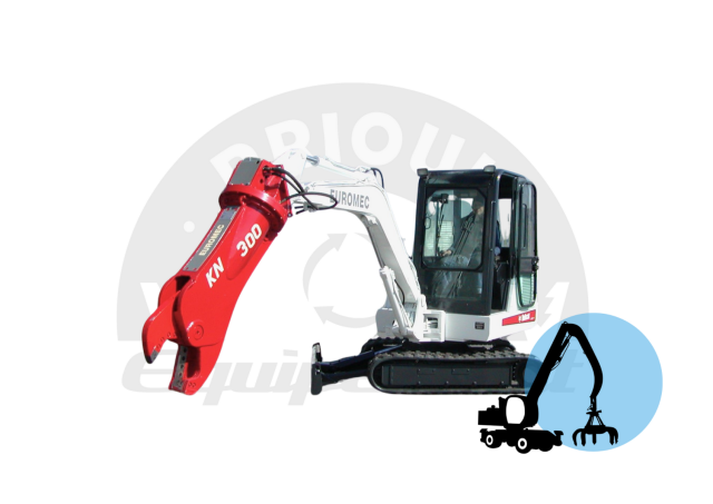 Cisaille  ferraille hydraulique pour la dmolition - KN 300 